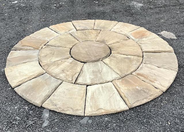 Sandstone Paving Set -  Circle