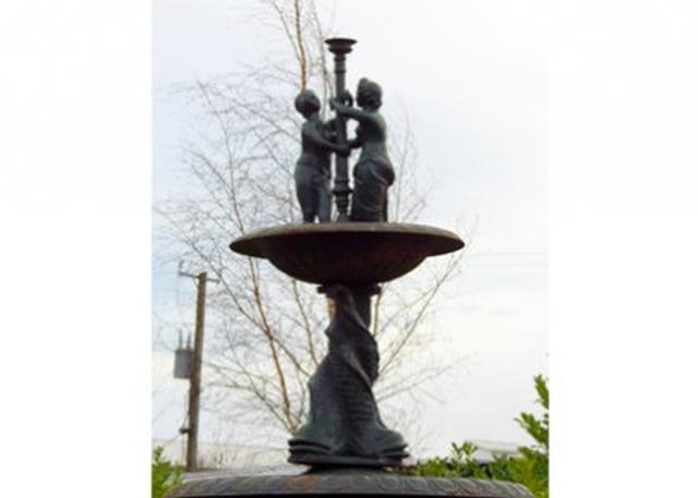 Large Cast Iron Fountain