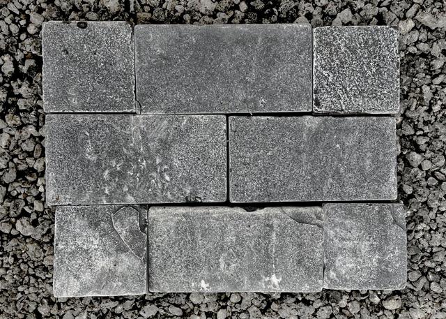 Black Limestone Tumbled Cobbles