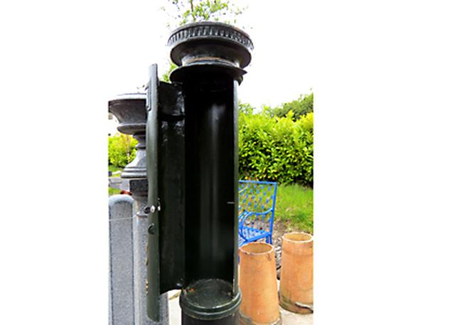 Cast Iron Post Box Cylinder
