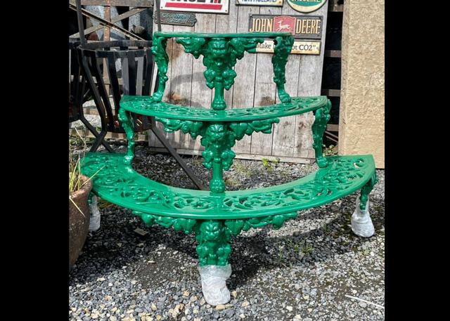 Cast Iron Plant Stand Large